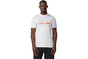 CASTORE Red Bull Racing F1 Team, Official Large Logo T-Shirt, Navy Blue, Unisex