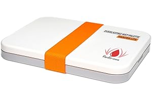 Redgrassgames Everlasting Wet Palette pour Peinture Miniature et Acrylique - Painter Lite 8.9" - Approuvée par Les Peintres Pros - Palette Humide avec Couvercle, Joint, 50 Feuilles, 2 mousses