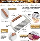 ROMANTICIST 8Pcs Grillspachtel Plancha Kit Edelstahl Grillbesteck – Schwerer Edelstahl Profi Grill-Spachtel – Bild 5