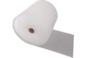 GP GLOBE PACKAGING Globe Packaging Roll of Bubble Wrap 500mm x 50m – Small Air Bubbles for Moving House & Packing with Storage Boxes