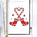 Produktbild Happy Year Sock Wall Decals Bedroom Shop Window Home Decor Accessories Merry Christmas Wall Stickers Vinyl Wallpaper