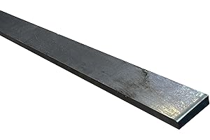 KIMETALS Mild Steel Flat Bar | 50mm x 10mm | 1m Length