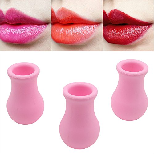 Sexy Pink Lip Enhancer Silicone Lip Plumper Tool Device