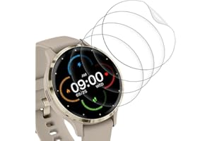 Wondoner 4 Stück, für Garmin Venu 3s Schutzfolie, [Soft TPU Panzerglasfolie für Garmin Venu 3s Displayschutz, Case-Friendly Garmin Venu 3s Folie