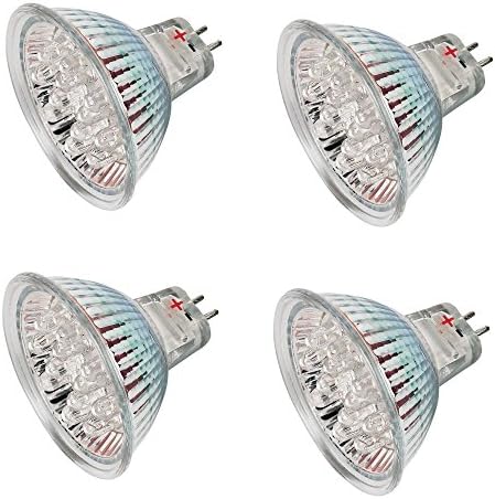 4 Pack of Halolite 1.2w MR16 12V LED Bulb / Lamp.