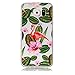 Produktbild Samsung Galaxy S6 Hülle, Chreey Glatt Transparent Schutzhülle 3D Druck Öl Glanz Relief Muster Crystal Klar Handyhülle Ultra Slim Weich TPU Silikon Case Cover Skin Kratzfeste [Flamingo]