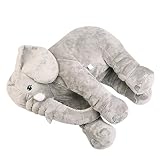 Elefant Kissen, Baby Kinderkopfkissen Kleinkind Schlaf Elefant pillow Plüsch Kinderzierkissen Weich Gefüllt Elefant Niedlich Komfortablen Plüsch Tier für Baby oder Erwachsene by YHANONAL - 7