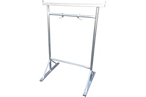 TOPTOWER No 4 Builders Trestles (Pair) Galvanised Finish Fixed Leg 450 Kilos SWL - Industrial Use