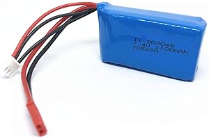 YUNIQUE GREEN-CLEAN-POWER YUNIQUE Espana Wltoys A949 A959 A969 A979 V912 V913 V262 L959 T23 T55 F45 7.4v 1100mah Li-po batería para RC Car sustitución de Piezas de Repuesto (Batería*1)