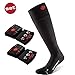 Produktbild Lenz Set heat sock 3.0 + lithium pack rcb 1200 - beheizbare Socken 42-44 schwarz