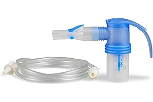 ‎PARI PARI LC Sprint Vernebler zur Inhalationstherapie der unteren Atemwege – Blauer Düsenaufsatz mit Ventilsystem, PIF-Control, Mundstück universell, Anschlussschlauch – PARI BOY Zubehör