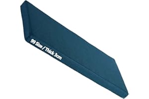 ILIEMAO Sitzkissen Bank 150x40 100x40 80x40 160x40 120x40 200x40 Bankkissen, Gartenbank Kissen Bankauflage, Stuhlkissen 40x40 45x45 50x50, Sitzauflage Sitzpolster Bank für Innen outdoor, Fenster(Deep Blue 8o,