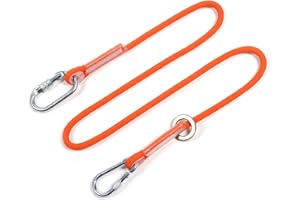 BESTT Safety Harness Kits, Safety Fall Arrest Harness Full Body Height Fall Protection Harness Aerial Work Fall Protection Safety Harness Adjustable Belt with Hook