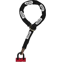 ABUS Combinazione lucchetto e catena - Granit Power XS 67/105HB50 10KS120 anello nero Lucchetto per moto con livello di sicur