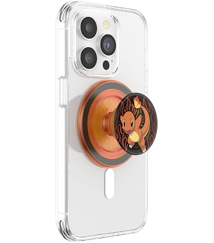 PopSockets Runder MagSafe-Griff Fürs Handy – Inkl. Adapterring, Batman-Design, Kabellos Ladefähig