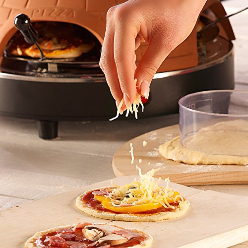 Cucina di Modena Pizzaofen mit echter Terrakotta-Haube für 4 Personen - 4
