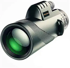 DIVINEXT 40 X 60 Outdoor Portable Monocular Telescope for Outdoor Travel, Camping, Sighting | 15.0 x 5.2 x 4.2 cm | Black