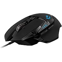 Logitech G502 HERO Mouse Gaming Prestazioni Elevate, Sensore HERO 25K, 25.600 DPI, RGB, Pesi Regolabili, 11 Pulsanti Programm