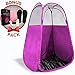 Produktbild Spray Tan Tent (Pink) The Best, Bigger Than Others, Folds Easily In 30 Seconds and Has NO Logo On Tent Itself! Professional Sunless Tanning Pop-Up Spraying Booth for Airbrush Art, Makeup & Painting