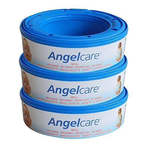 Preisvergleich Produktbild Angelcare Nappy Recharge Cassettes (3) - Paquet de 6