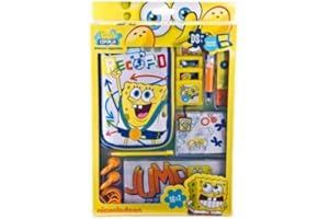 Sacoche et accessoires Bob l'éponge pour Nintendo 3DS / 3DSXL / New 3DSXL