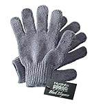 Hydrea London Carbonized Bamboo Exfoliating Gloves BCEG1