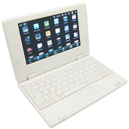 7  inch VIA8650 processor Android 2 2 OS Mini Netbook Internet Laptop Notebook 4GB WIFI multi-language  PINK 
