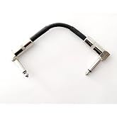 LMPC020-BK Pedal Ara Kablosu 15 cm SİYAH Metal A&ccedil;ılı U&ccedil;lar