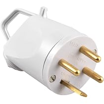 Prise électrique ARNOULD Pour Cuisinière à Gaz Ou Four - 20 Ampères, Avec Terre - Neuf En Emballage