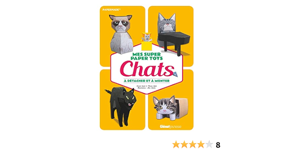 Mes Super Paper Toys Chats A Detacher Et A Monter Amazon Co Uk Stark Daniel Tabet Maria Fowler Pete Books