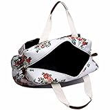 Miss Lulu, 4-teiliges Wickeltaschenset, mattes Wachstuch, geblümt und gepunktet oder andere Motive (schottischer Terrier, Schmetterlinge, Katzen, Elefanten) - 4