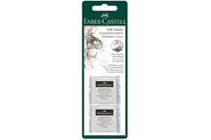 Faber-Castell 127155 – knådande gummi Art Eraser, 2 stycken