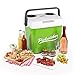 Produktbild Klarstein • Picknicker XL • Thermo-Kühlbox • Warmhaltebox • Thermobox • Mini-Kühlschrank • 32 Liter • 48 Watt • leiser ECO-Modus • AC / DC Netzkabel • 2 Betriebsmodi • Tragehenkel • herausnehmbarer, spülmaschinengeeigneter Gittereinsatz • ca. 4,8 kg • grün