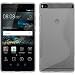 Produktbild PhoneNatic Case für Huawei P8 Hülle Silikon clear S-Style + 2 Schutzfolien