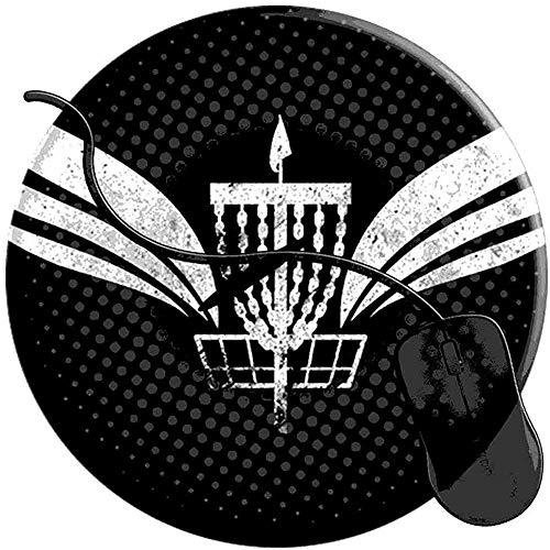 Preisvergleich Produktbild Schreibtischunterlage,Ultimative Disc Golf Basket Gaming-Mauspad, Niedliche Anti-Rutsch-Mauspad-Pads Für Heimcomputer-Laptop 20 X 20 Cm