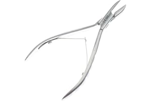 ‎OTTO HERDER MANICURE OTTO HERDER DIABETIKERZANGE/Nagelzange Eckenzange für Diabetiker rostfrei 13cm mit abgerundeten Spitzen für Fingernägel und Fussnägel