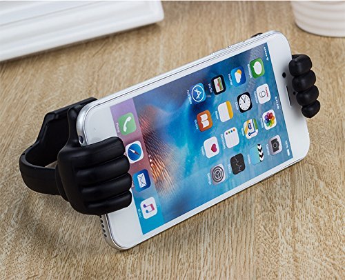 Westeng porta cellulari tablet scrivania tavolo elastico display smartphone supporto per la maggior parte dei cellulari Pad creative pollice progettato verde