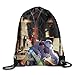 Produktbild FTKLSS Lightweight Foldable Large Capacity Creative Design Ark Survival Evolved ASE Game Drawstring Backpack Sport Bag for Men and Women