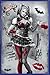 Produktbild Batman Poster und Kunststoff-Rahmen - Arkham Knight, Harley Quinn (91 x 61cm)