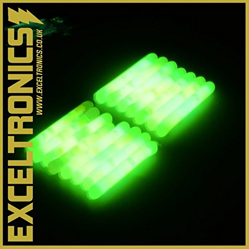 Glow de Mer gros flotteur Pêche à la carpe Fluo pointe de nuit Lumières poisson 25 x 25 x 25 (sans boîte incluse)