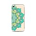 Produktbild KSHOP Hülle Crystal Case Schutzhülle für iphone 7 plus /iphone 7s plus 5.5" Hülle TPU Silikon Schlank Durchsichtig Transparent kratzfeste stoßdämpfende - Mandala Hellrosa Blau