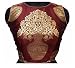 Kuvarba Fashion Color Dard red Fabric Jacquard Readymade Designer Fancy Blouse RS.451.00