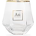 Au Vodka Diamond Cut Glass