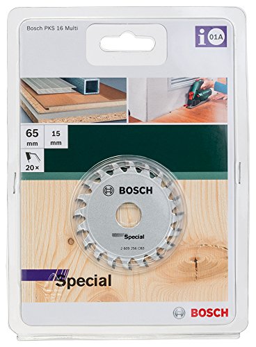 Bosch 2609256 C83 Klinge Tauchsägeblatt/, Kreissägen für Kreissägen Portable 65 x 15 x 1,6 mm - 2