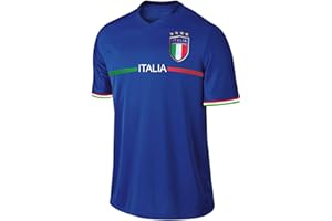 Blackshirt Company Italien Trikot Fußball WM EM Fan Trikot Italia Blau