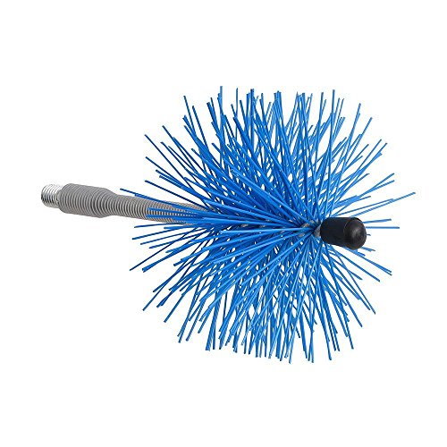 SATURNIA 22020705 Deshollinador Cepillo Nylon Eje Flexible 100mm