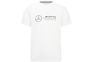 Mercedes AMG Petronas Formula One Team - Collection Officielle de Produits dérivés de la Formule 1 - Grand Logo-T-Shirt
