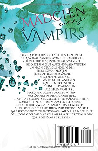 Book's Cover of MÄDCHEN eines VAMPIRS: Ein Vampirroman