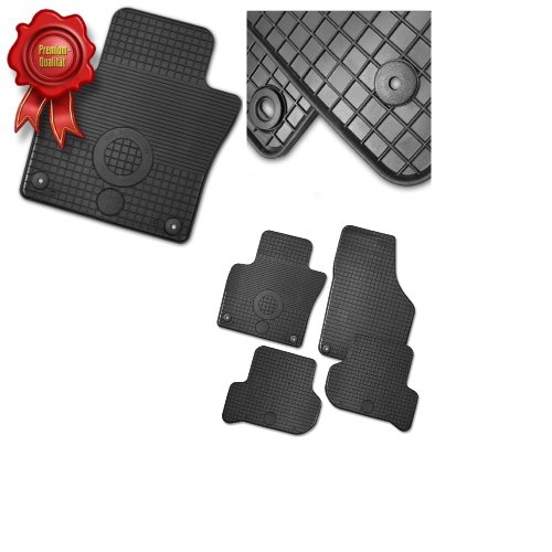 Preisvergleich Produktbild CD 38098 Gummi-Fussmatten Schwarz