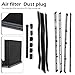 Price comparison product image Prom-Note Dust Proof Kit for PS4 Pro TP4-823 Dustproof Cover Pack USB Dustproof Stopper Activated Carbon Air Filter Dust Plug for PS4 Pro Gamepad Console